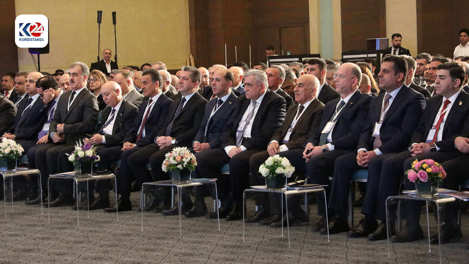  ئامادەبوونی مەسرور بارزانی لە دیداری خوێندنی باڵای ئوردنی - کوردستانی